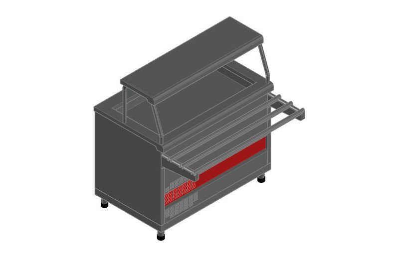 Прилавок д/холод. блюд аста пвв(н)-70км-02-нш 21000802822